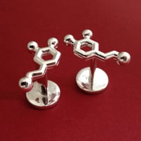 Image 2 of dopamine cufflinks