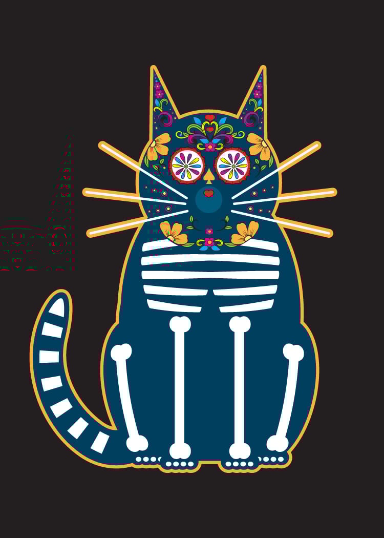 Day of the Dead Cats Collection