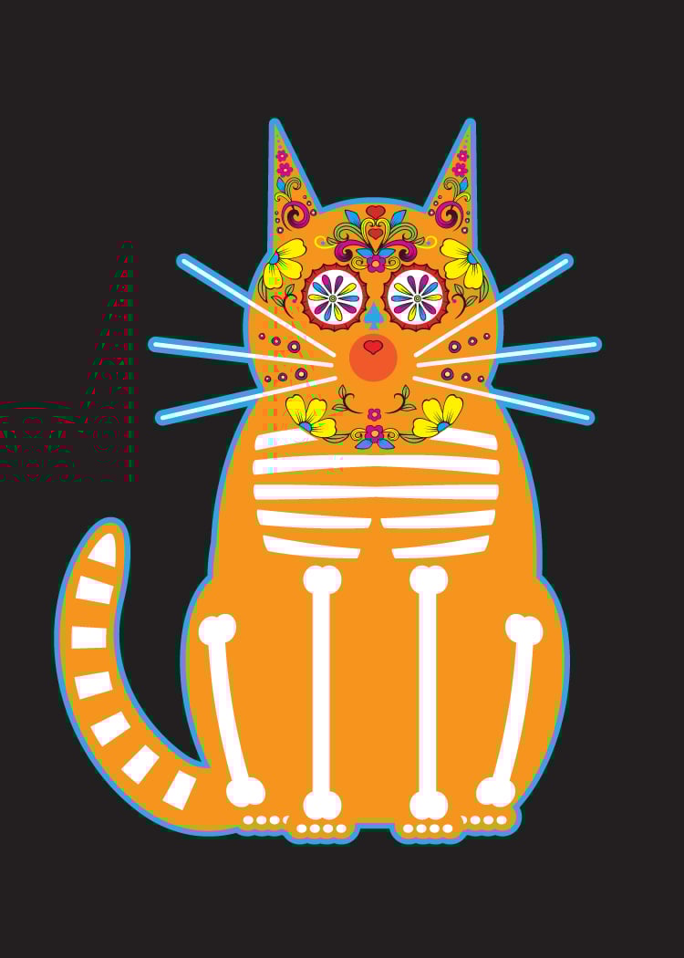 Day of the Dead Cats Collection