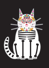 Image 5 of Day of the Dead Cats Collection