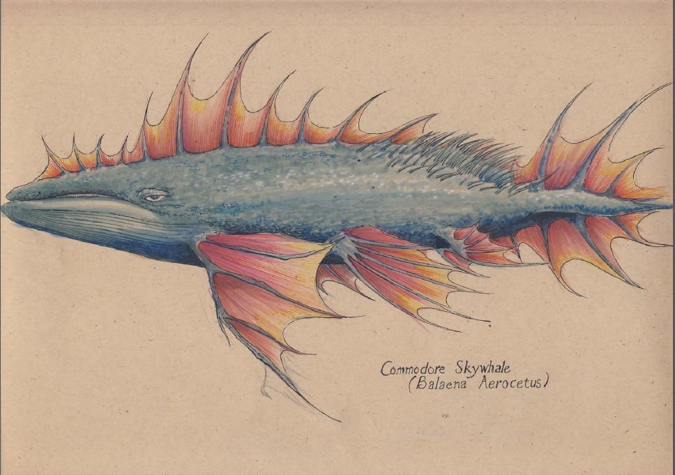 Image of Original artwork for Tao of the Dead - Whale