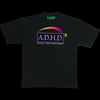 ADHD TEE - BLACK
