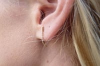 Image 4 of Mini blade earrings