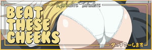 Image of BEAT THESE CHEEKS.