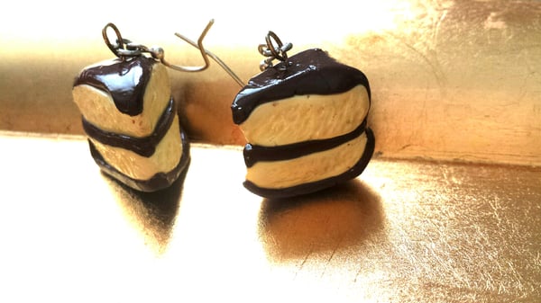 Image of Chocolate Cake Earrings