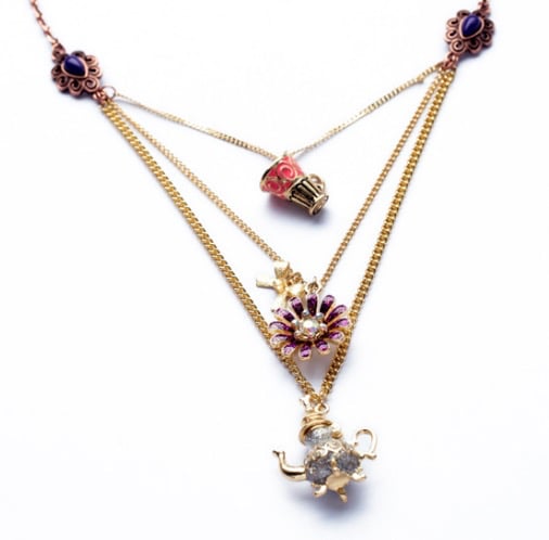 Image of 'It's Always Tea Time' Necklace