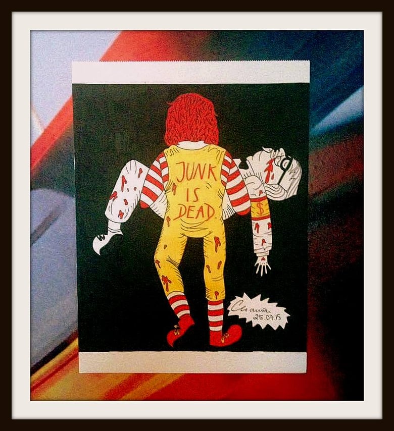 Image of JUNK IS DEAD.