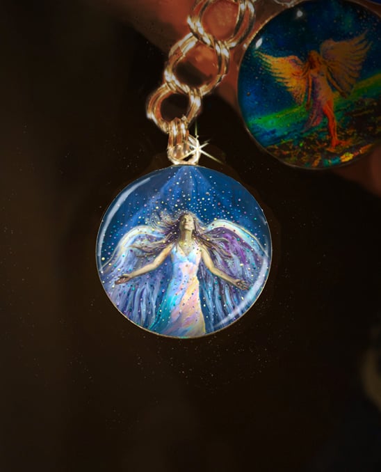 Image of The Blessing Angel Divine Energy Charm