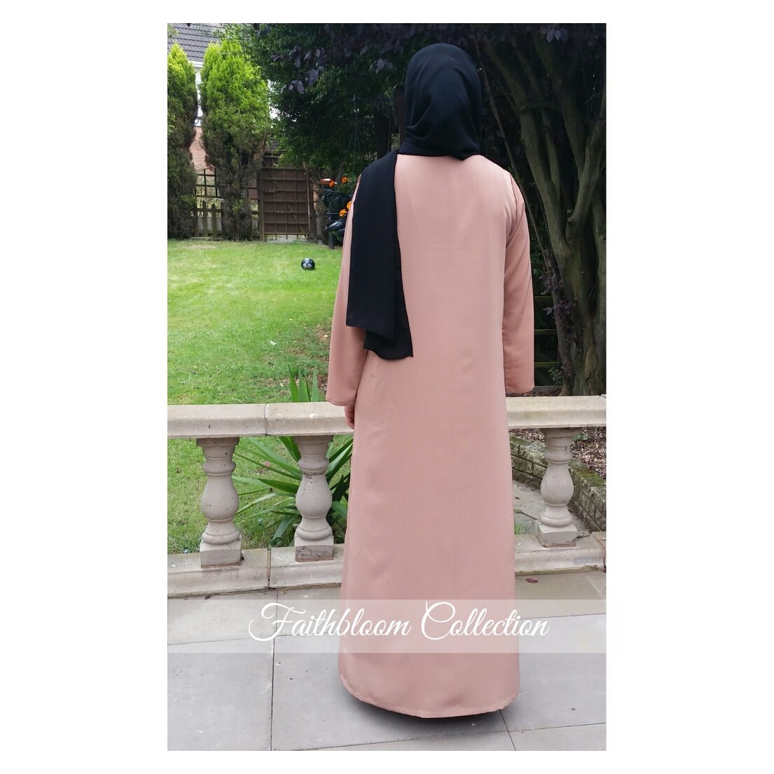 Image of FBC Exclusive Blush Kimono Abaya