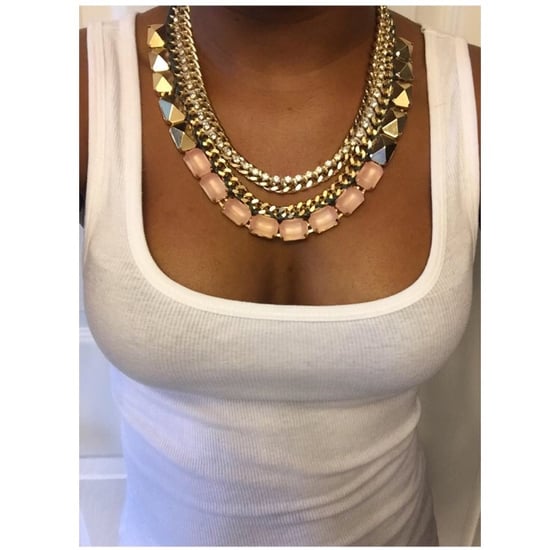 Image of Stone Bib Necklace