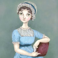 Image 1 of Jane Austen 8x10 print