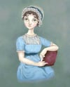Jane Austen 8x10 print
