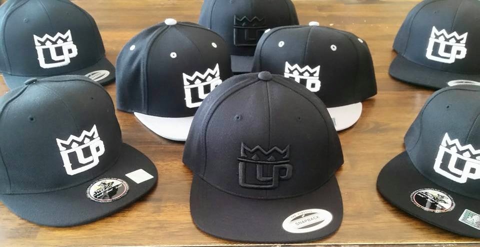 Image of UYP CROWN LOGO HAT (BLACK ON BLACK) 