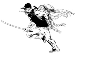 Image of Attack the Block! original art work Finn