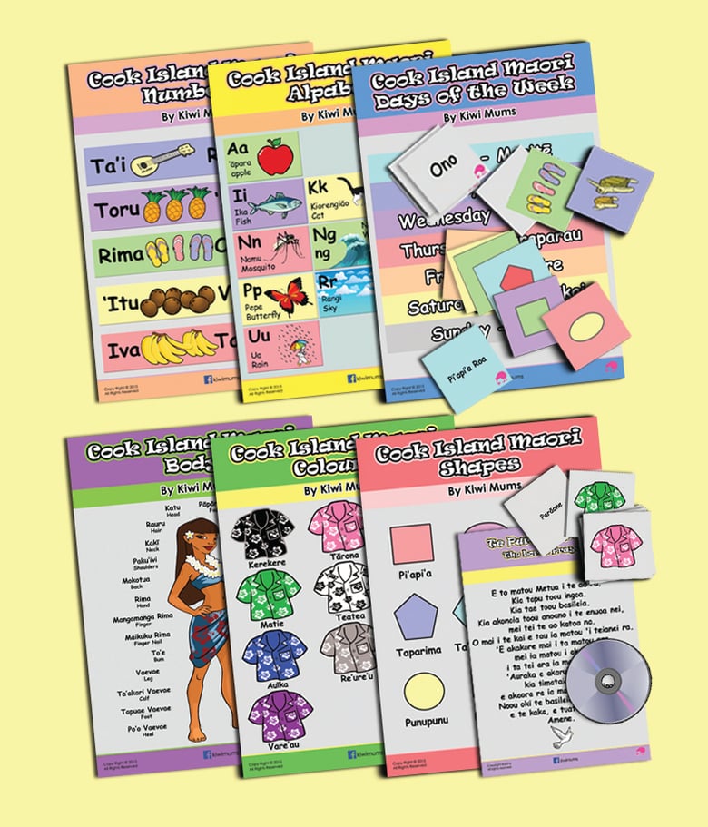 Image of Cook Island Maori Te Reo Pack