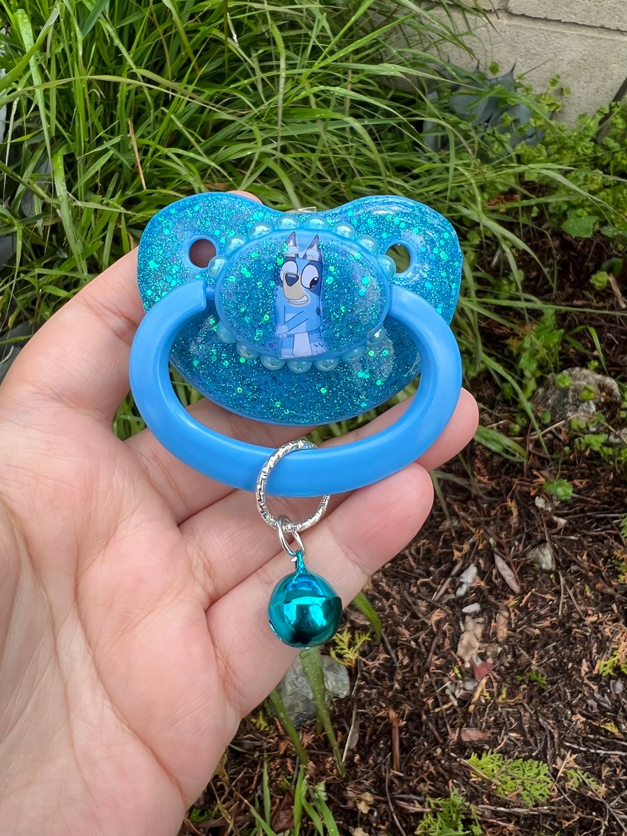 Bluey Resin Adult Pacifier | pacisandstuff