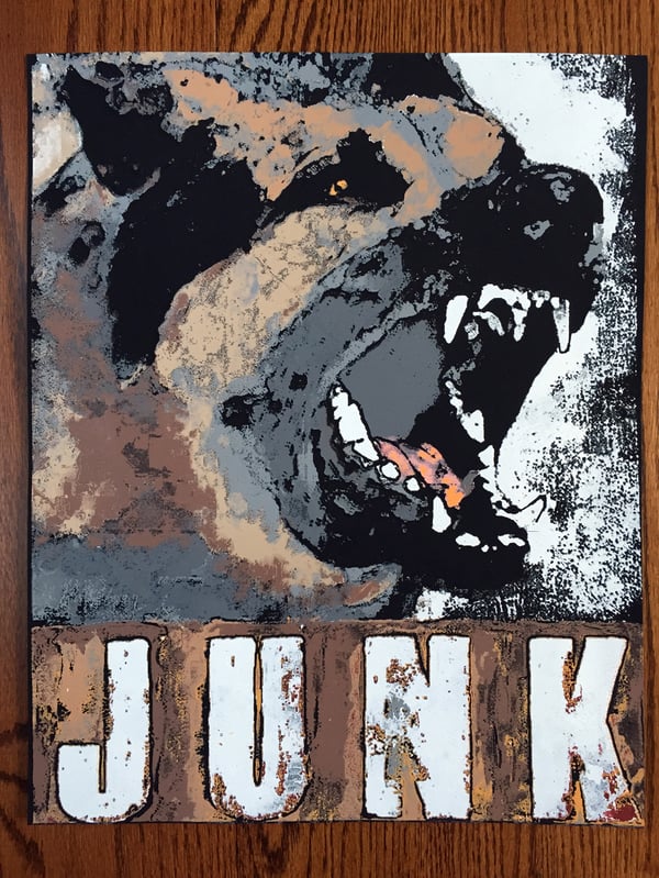Image of Junkyard Dog Art Print