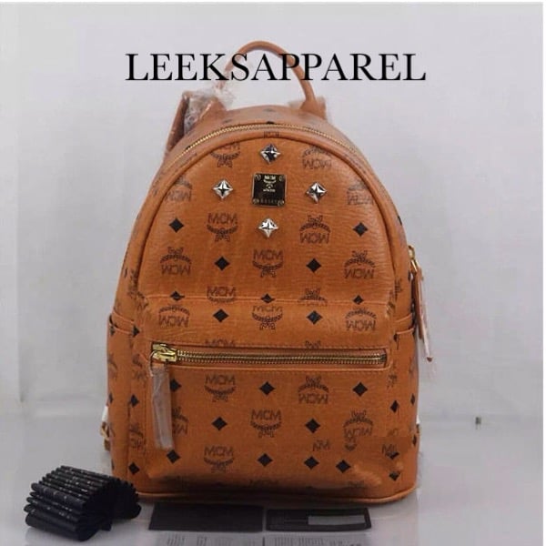 Image of MCM Brown Stark Backpack