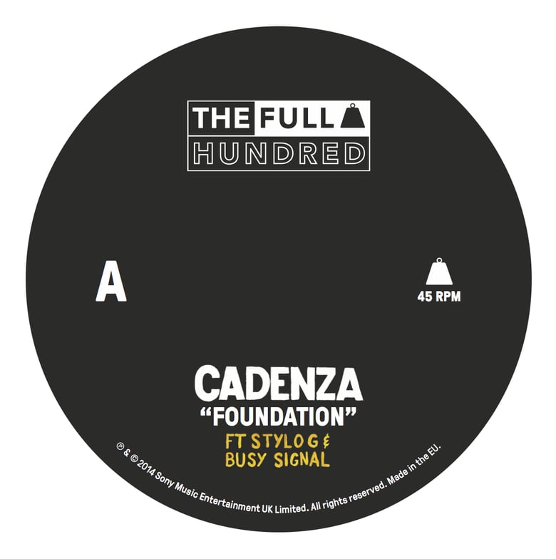 Image of Cadenza ft. Stylo G & Busy Signal - Foundation 7"
