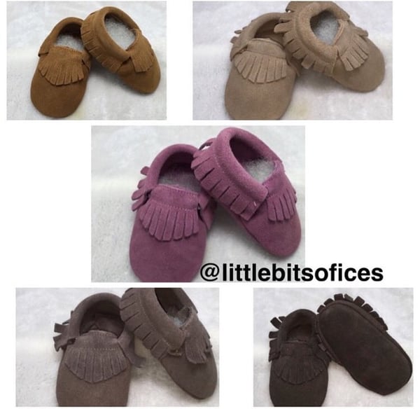 Image of Suede moccs