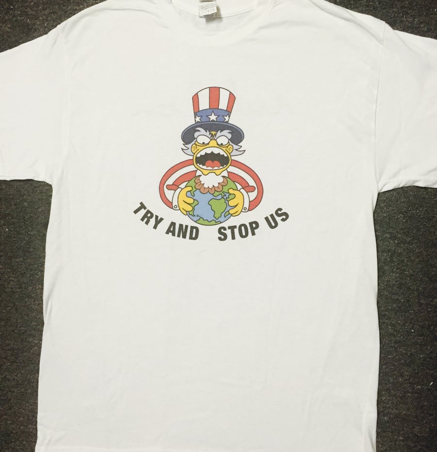 Image of Rubikon "Try and Stop Us" T Shirt