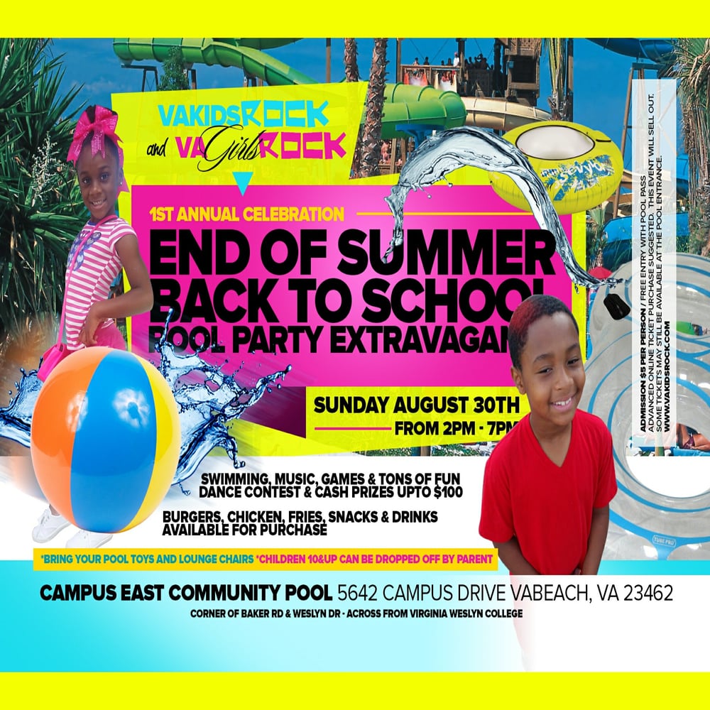 Image of END OF SUMMER POOL PARTY EXTRAVAGANZA