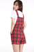 Image of PRE ORDER - Red Tartan Romper by GFD