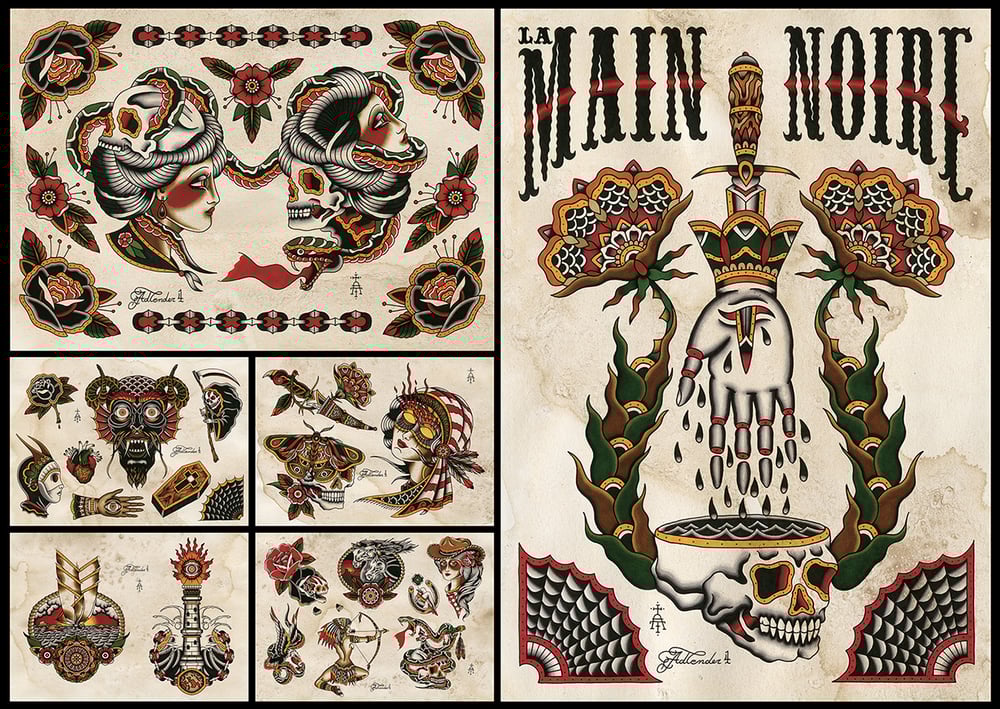 Image of SET "La Main Noire" par Ad Tender