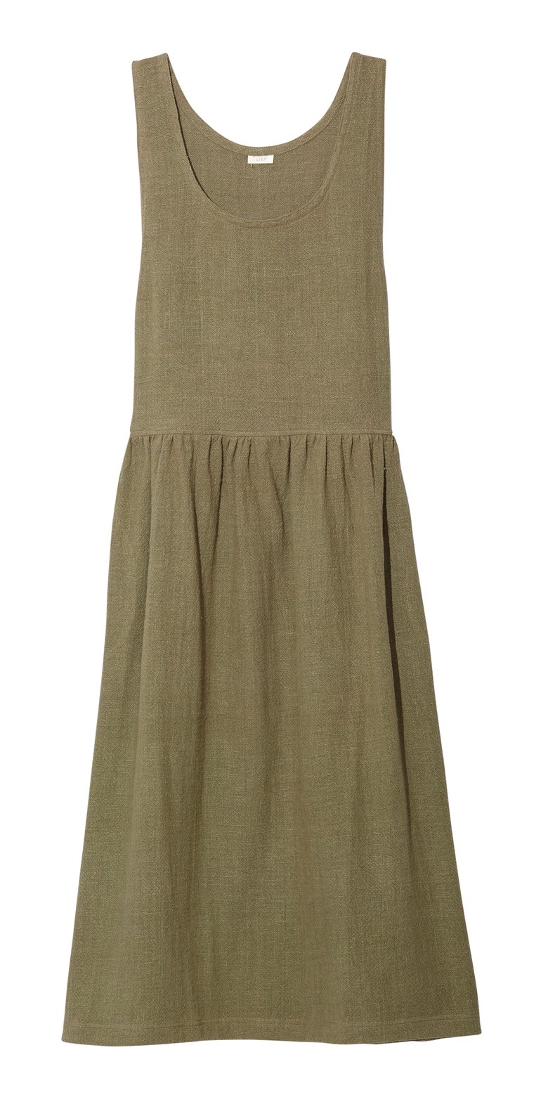 Image of JUMPER DRESS OLIVE