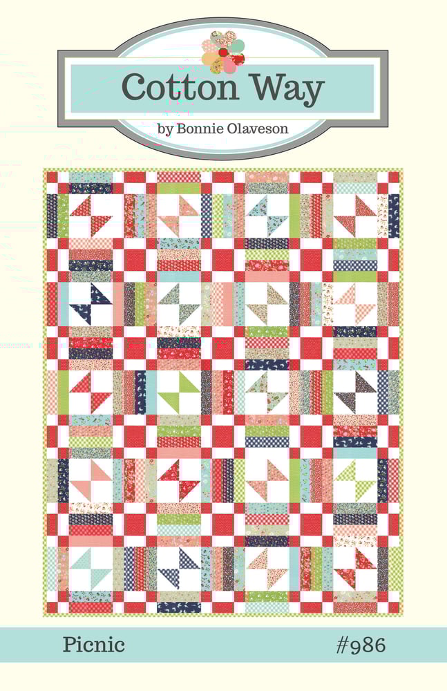 Cotton Way Picnic Paper Pattern 986 cotton-way-picnic-paper-pattern-986