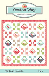 Image of Vintage Baskets Paper Pattern #984