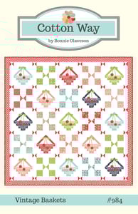 Image of Vintage Baskets Paper Pattern #984