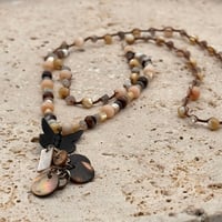 Image 1 of Layered Butterfly Necklace