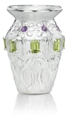 Amethyst Peridot Gemstone Vase