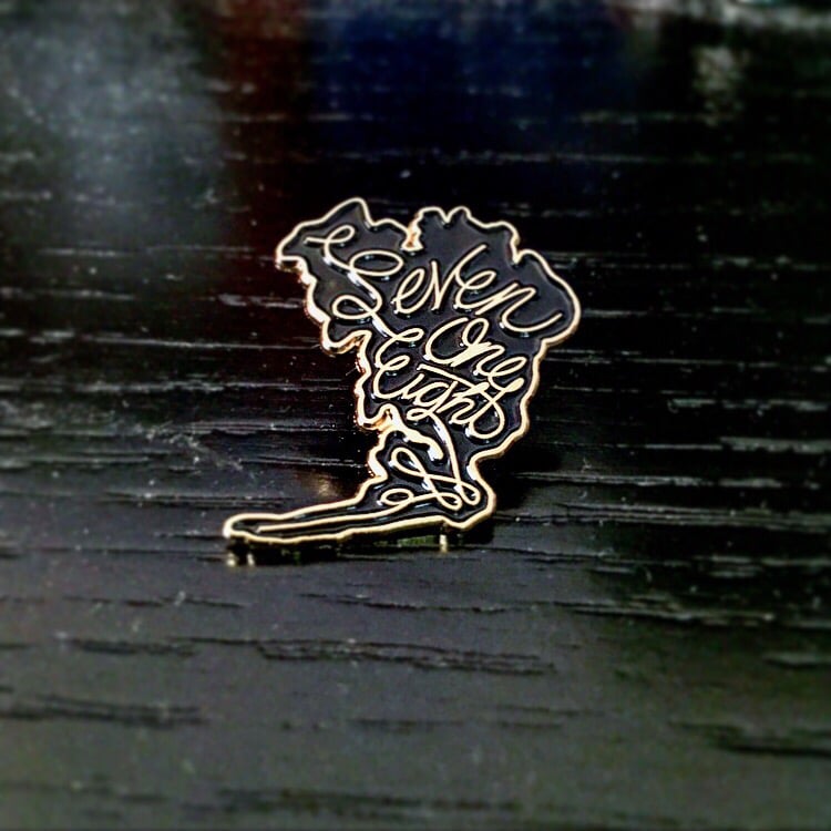 Image of SevenOneEight Pin (1-inch)