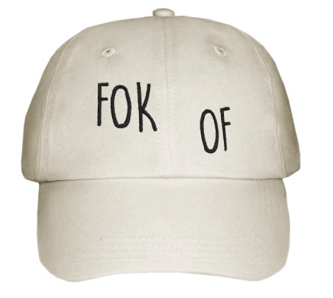 Image of Fok of cap Beige