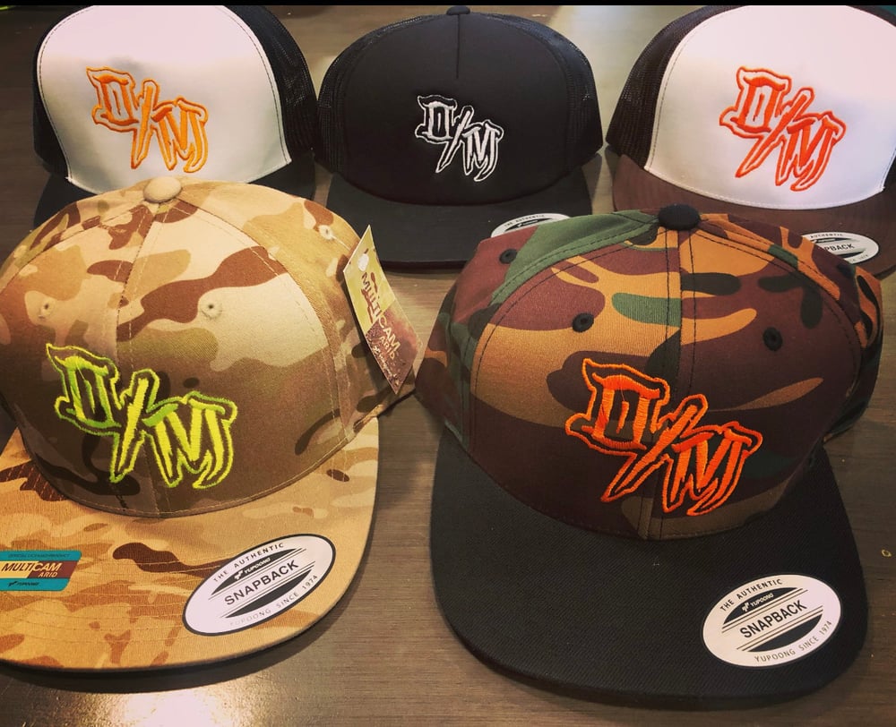 O/M Logo hat (mesh and regular snapbacks)