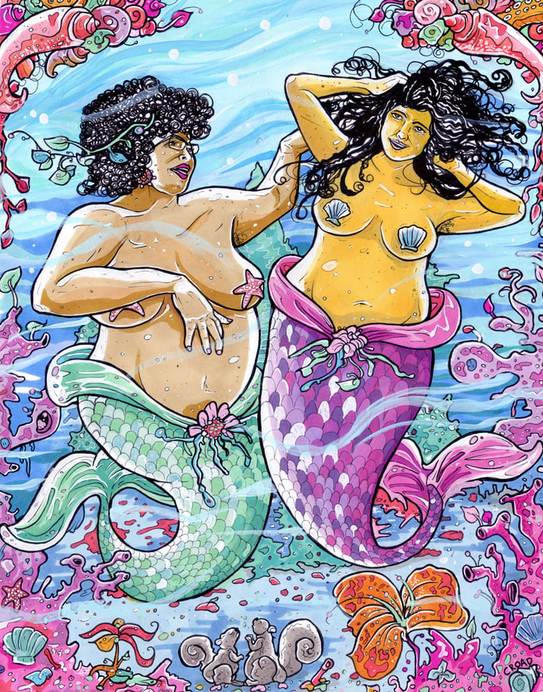 Image of Mermaids In Love <3