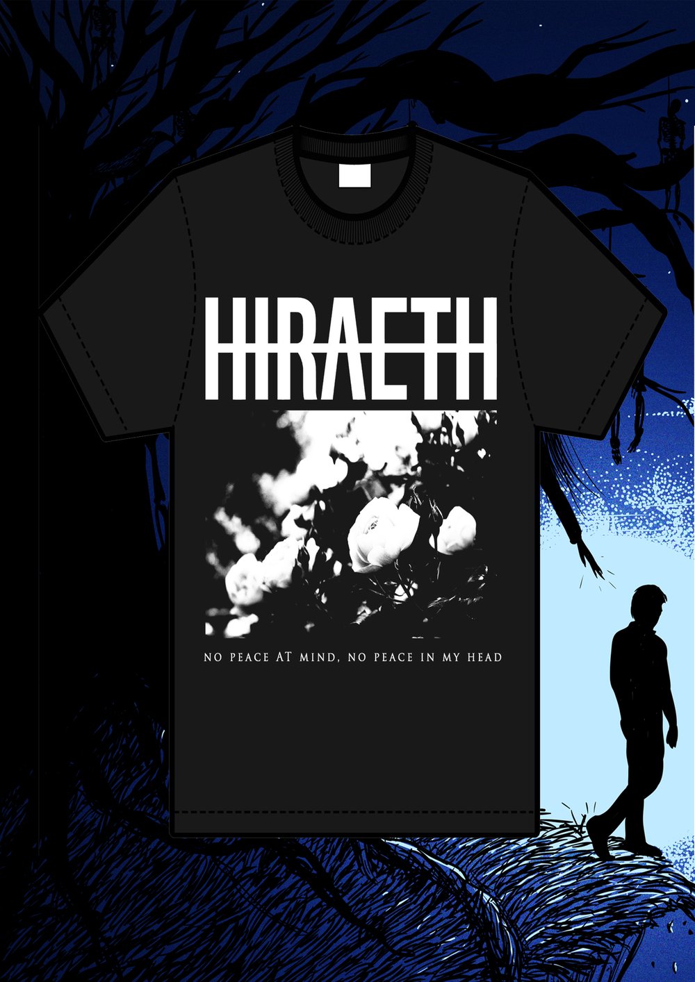 Image of Hiraeth - No Peace At Mind, No Peace In My Head T-Shirt