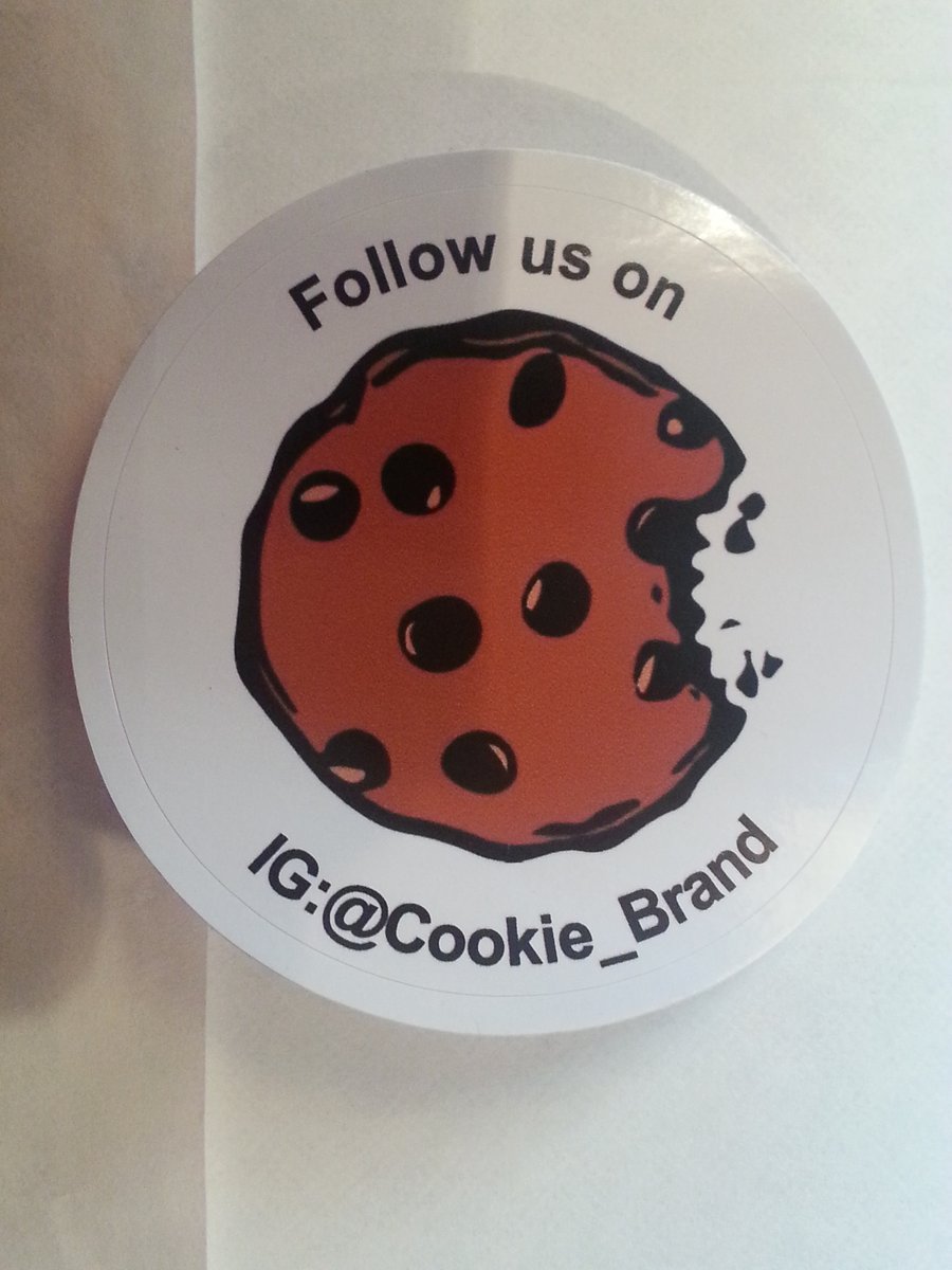 Image of Cookie Brand sticker #2