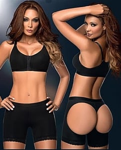 Image of Boy Short Lace Butt Lifter