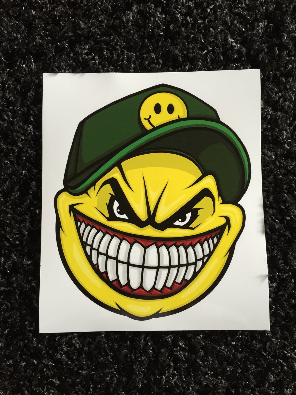Image of !!Limited Edition!! Large Smiley Logo Sticker