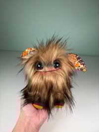 Image 4 of Weighted Critter Monster - Brown Wolf Fur