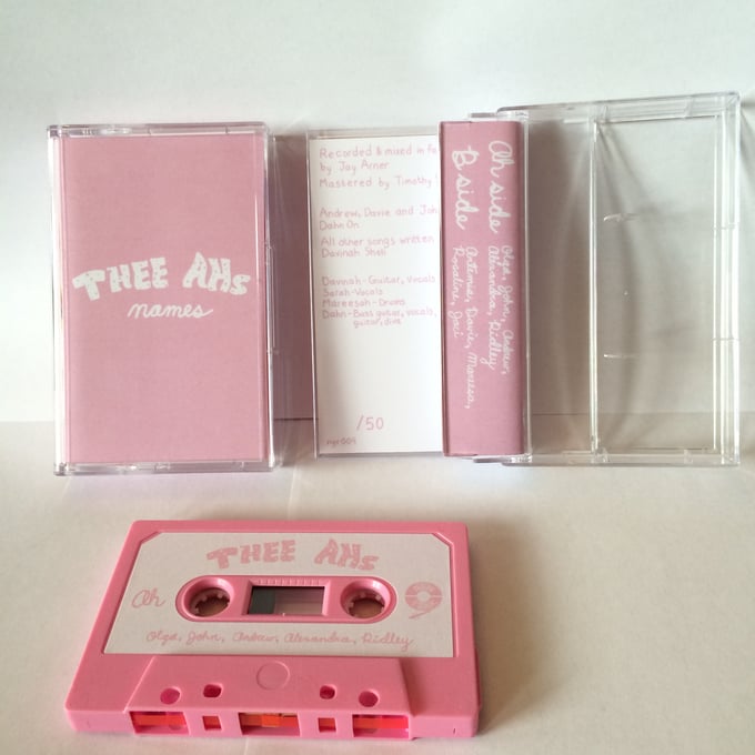 Image of Thee Ahs - 'Names' - Tape