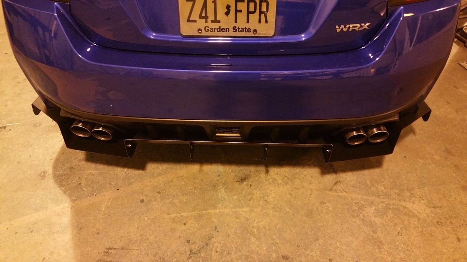 2015+ Subaru Wrx/STI Custom Rear Diffuser | Galvez Customs