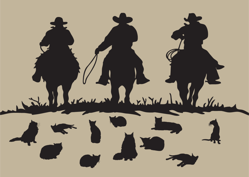 Walking Man Cat Collection