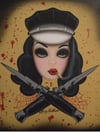  Switchblade Babe Print