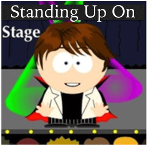 Image of Standing Up On Stage - Lecture Notes