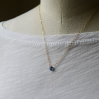 Image 4 of Tiny kyanite necklace