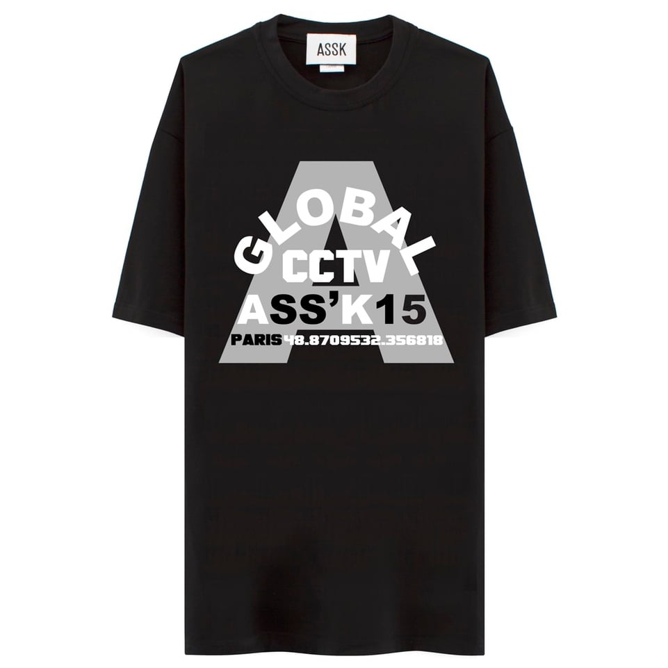 Image of ASSK GLOBAL T-shirt - Black
